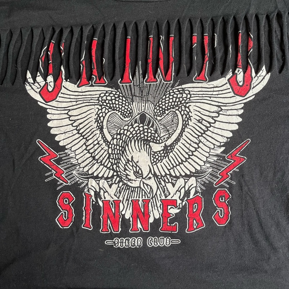Windsor saints and sinners black crop top - Picture 2 of 2